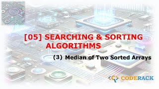 Median of Two Sorted Arrays  Search amp Sort  Problem  3  Tamil  MedofTwoSortArr Java CodeRack [upl. by Thomasa]