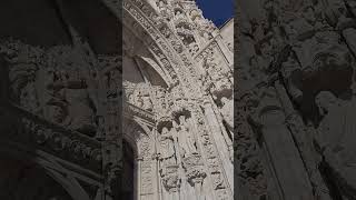 Manueline Archivolt of the South Portal of the Jerónimos Monastery 4K Lisbon [upl. by Comfort]