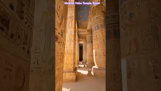 Medinet Habu Temple Egypt shorts shortvideo shortsfeed [upl. by Schechinger850]