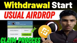 USUAL Airdrop Withdrawal Today  Usual Airdrop Withdrawal Process  Usual Airdrop Scam  Usual coin [upl. by Oilalue430]