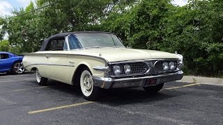 RARE 1960 Edsel Ranger Convertible in Yellow Paint amp Start Up amp Ride My Car Story with Lou Costabile [upl. by Aihsenal452]