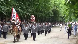 2017 0716 St Seb Schützenverein Df GROSSE PARADE“ in der Reitallee Teil 2 YT [upl. by Willie665]