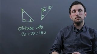 How Many Obtuse Angles Are in an Obtuse Triangle  Math amp Geometry Tips [upl. by Yenatirb142]