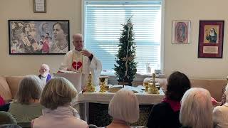 Holy Love Retreat Mass Homily by Msgr Michael Mannion January 22 2024 [upl. by Ikoek]