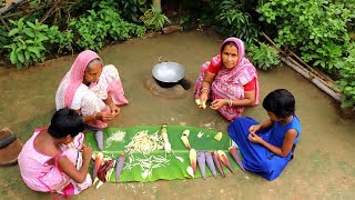 Bangali KOLAR MOCHA GHANTO Recipe by Grandmother  Village Favorite Lunch Menu [upl. by Hedva524]