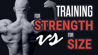 Is training for strength the same thing as training for size [upl. by Caine]