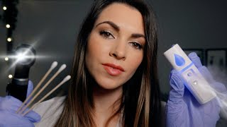 ASMR Ear Doctor Otoscope Ear Exam amp Ear Cleaning ♡ In Ear Whispers ♡ Massage [upl. by Eicnarf]