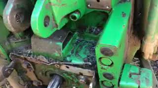 John deer 6510L 2000ish PTO solenoid valve replacement [upl. by Ashla]