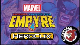 Heroclix  Avengers Empyre Unboxing  Two Chase Bricks [upl. by Hogen683]