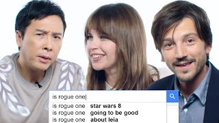 Rogue One Stars Answer the Webs Most Searched Questions  WIRED [upl. by Nednal977]