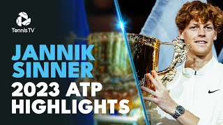 JANNIK SINNER 2023 ATP Highlight Reel [upl. by Assyle]