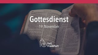 Gottesdienst der FeG Frankfurt  191123 [upl. by Paulo]