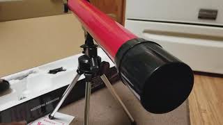 Assembling Tasco Telescopefor the harvest Moon 1012020Tascotelescope [upl. by Sturdivant]