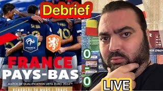 Debrief France 🇫🇷 vs 🇳🇱 PaysBas 00 et Espagne 🇪🇸 vs 🇮🇹 Italie 10 [upl. by Aliakam]