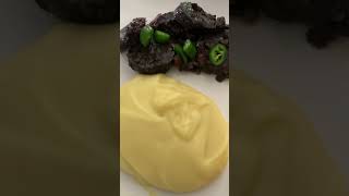 Blutwurst gebratenApfel gewürfelt und Kartoffelbrei food youtubeshorts [upl. by Alviani668]