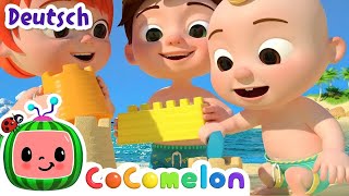 Strandlied  CoComelon Deutsch  Cartoons und Kinderlieder [upl. by Assennav]