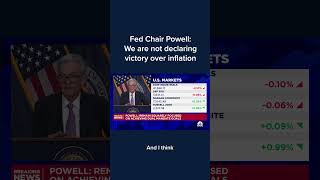 Fed Chair Powell We are not declaring victory over inflation [upl. by Holna]