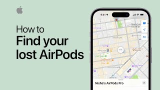 How to find your lost AirPods  Apple Support [upl. by Hopfinger]