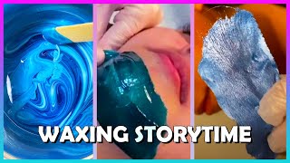 Satisfying Waxing Storytime 52 True crime stories ✨😲 Tiktok Compilation [upl. by Dachy227]