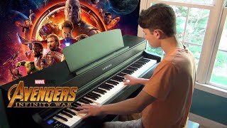 Avengers Infinity War  Main Theme amp Ending Theme Piano Cover [upl. by Sibyls]