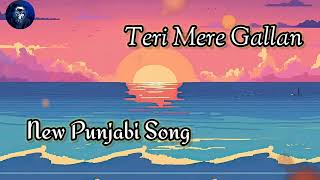 Teri Meri Gallan SongNew Punjabi SongNew Version Song [upl. by Nerrol]