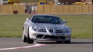 Stig McLaren SLR Power Lap  The Stig  Top Gear  BBC [upl. by Akirahc]