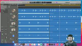 Logic Pro X Comping Multitrack Drums 1 [upl. by Calendra181]