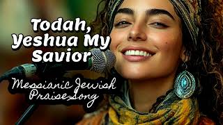 Todah Yeshua My Savior Messianic Jewish Worship Song Hebrew English Praise Song Original Music [upl. by Nnoryt]