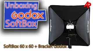 UnBoxing SoftBox Godox 60x60 [upl. by Ailime]