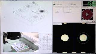 MicroVu Multisensor Measuring of a 3D Sample Part 111 RevC [upl. by Aiekram]