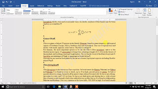 Learn MS Word  Part 05  Watermarks Page Borders Orientation Margins Columns Breaks etc [upl. by Retep]