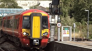 Full Journey on a SouthernGatwick Express Class 387 From BrightonHastings via Eastbourne [upl. by Placidia738]