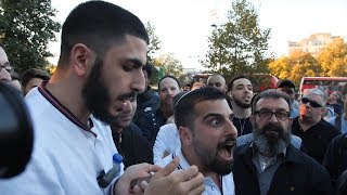 ALI DAWAH CONFRONTS ISRAELI SOLDIER AVI YEMINI  SPEAKERS CORNER [upl. by Bil352]