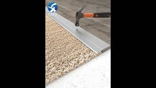 Carpet And Floor Transition Strips With The Different Height [upl. by Krever]