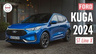 Ford Kuga Hybrid AWD STLine X test PL Pertyn Ględzi [upl. by Harland925]