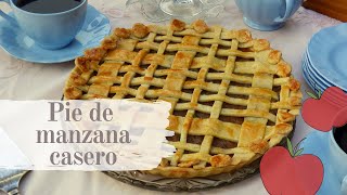 Pie de Manzana fácil Paso a paso🍎 Cinnamon Table [upl. by Tiernan997]