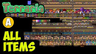 Terraria 1449 ALL ITEMS MAP how to get download install in Steam 2024 [upl. by Alyal]