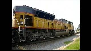 UP 8552 SD90MACH Pine Bluff AR 82401 [upl. by Felicdad]