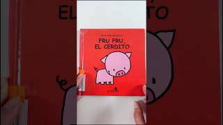 Fru Fru El cerdito 3 librosen60seg cuentosinfantiles cuentacuentos librosrecomendados [upl. by Elletnahc]