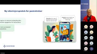 Opptak av webinar om endring for bestilling av pasientreise 18092024 [upl. by Enilra]