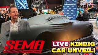 WHATS UNDER THE COVER KinDig Car Reveal at SEMASHOW 2024 semashow sema [upl. by Luz]