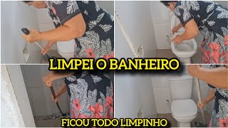 Limpei o banheiro ficou todo limpinho  Teresinha [upl. by Tnarud]