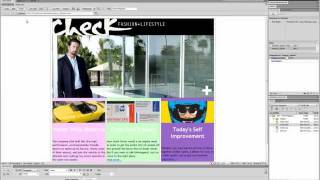 Dreamweaver CS55 Tutorial Div Tags and CSS [upl. by Atnoved727]