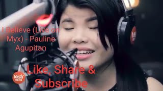 I Believe  Pauline Agupitan Performs Fantasia LIVE Wish107 Bus HQ [upl. by Etnad]