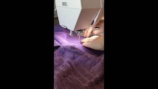 Machine Embroidery with Janome Creating Knockdown Stitches with Artistic Digitizer [upl. by Neltiak198]