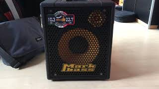 Markbass MB58R Mini CMD 121 Pure A First Look [upl. by Takken985]