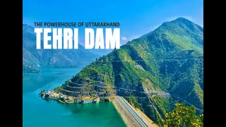 Explore TEHRI DAM  Indias Highest Dam  Google Earth Satellite and Street View  1080p60 HD [upl. by Corrinne]