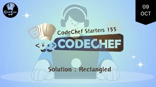 Rectangled  CodeChef Starters 155  CodeChef Solution [upl. by Sibell]