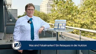 Was sind Fiskalmarken Ein Reisepass in der Auktion [upl. by Idham]