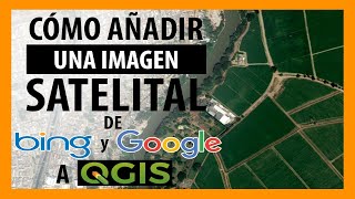 🌎🚀🗺️Cómo cargar una imagen satelital en QGIS ✔️ [upl. by Aikemehs]